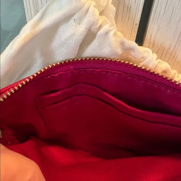 Coach Classic Jacquard Wristlet EUC - Picture 8 of 10